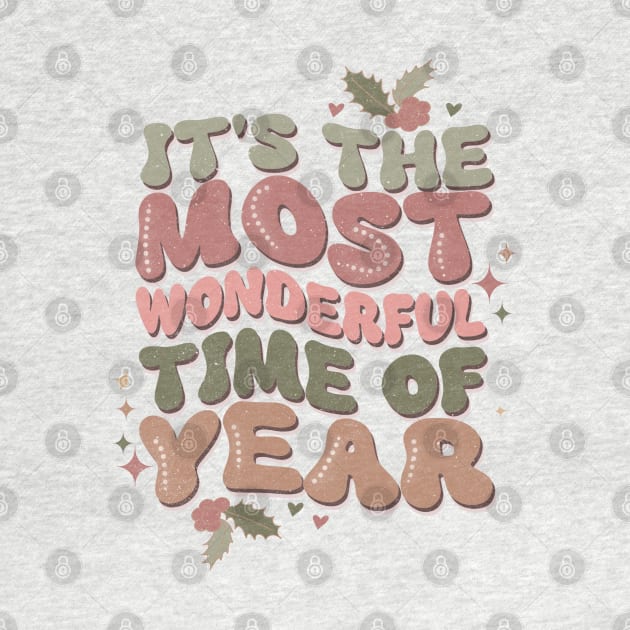 It's The Most Wonderful Time of the Year by Mastilo Designs